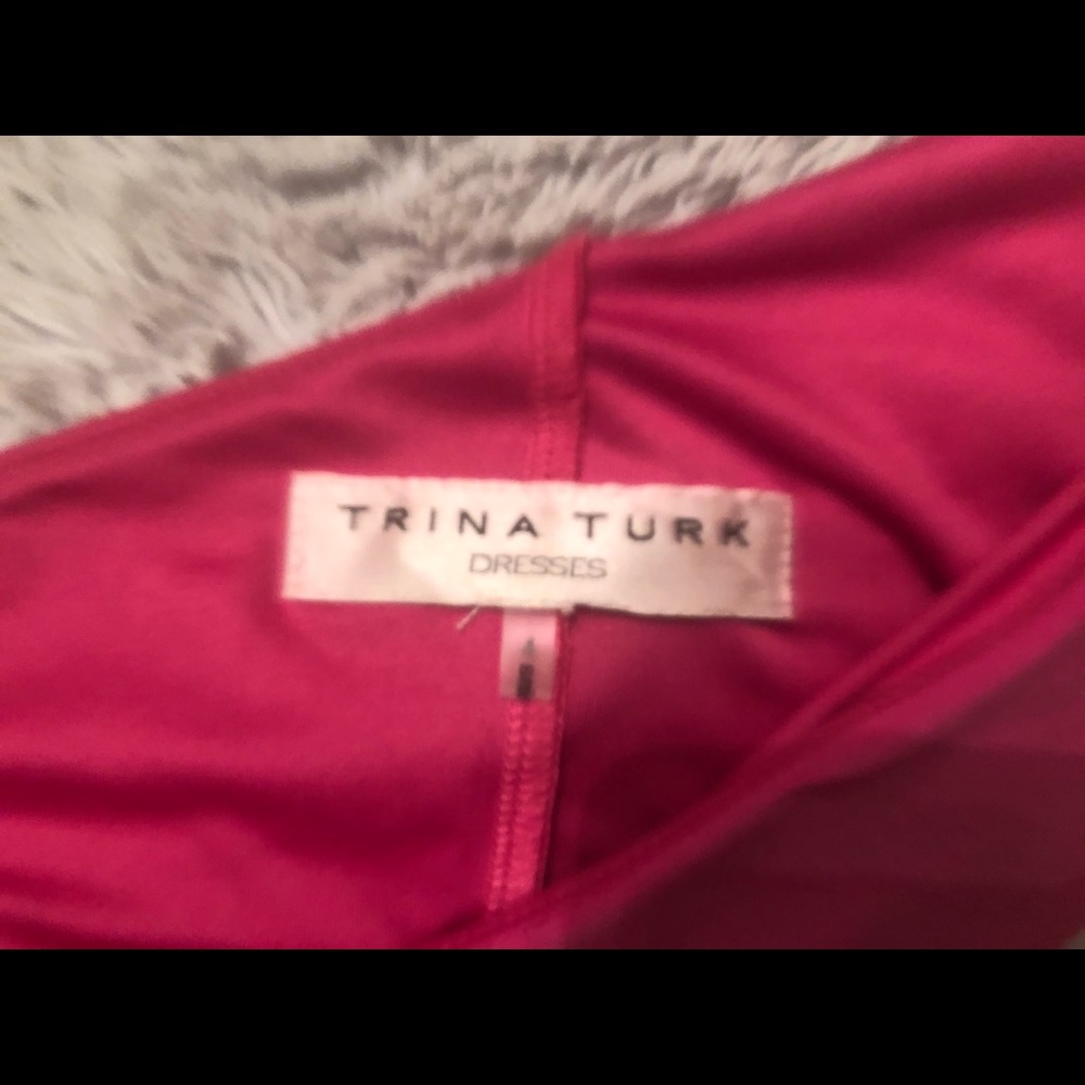 Trina Turk asymmetrical cocktail dress - Picture 3 of 4